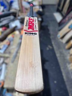 MRF Senior Size bat Fitted with New handle and serviced