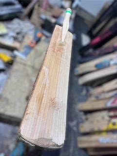 MRF Senior Size bat Fitted with New handle and serviced